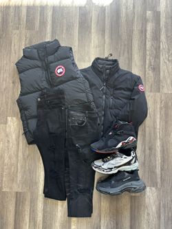 Canada Goose, Amiri Jean , Balenciaga 