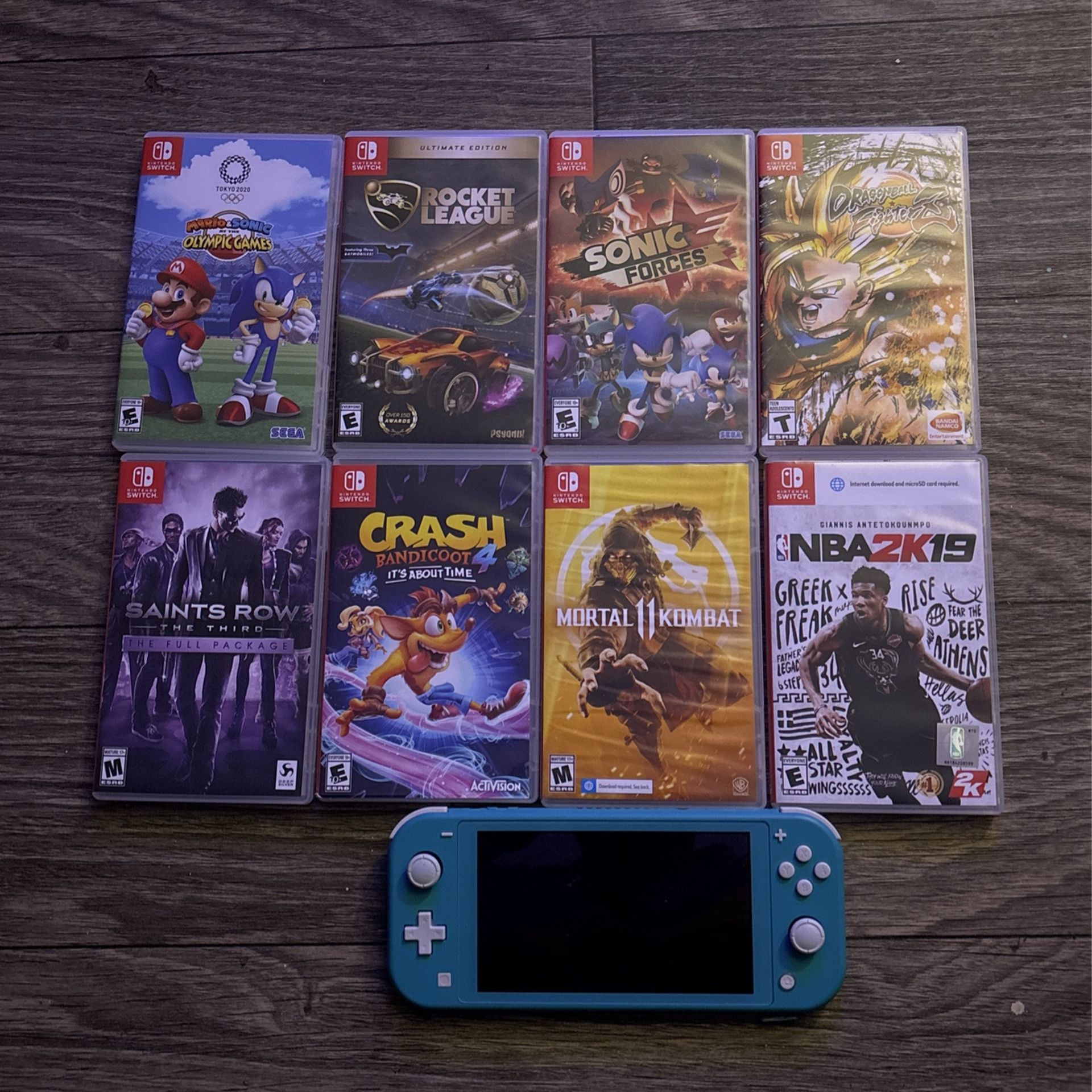 8 Games And A Nintendo Switch