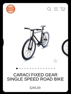 Caraci fixie size large new