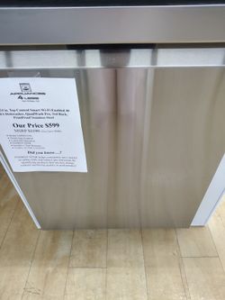$599 LG SMART ENERGY STAR Quad Wash dishwasher
