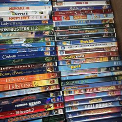 70 DVD Disney And Kid Movies 