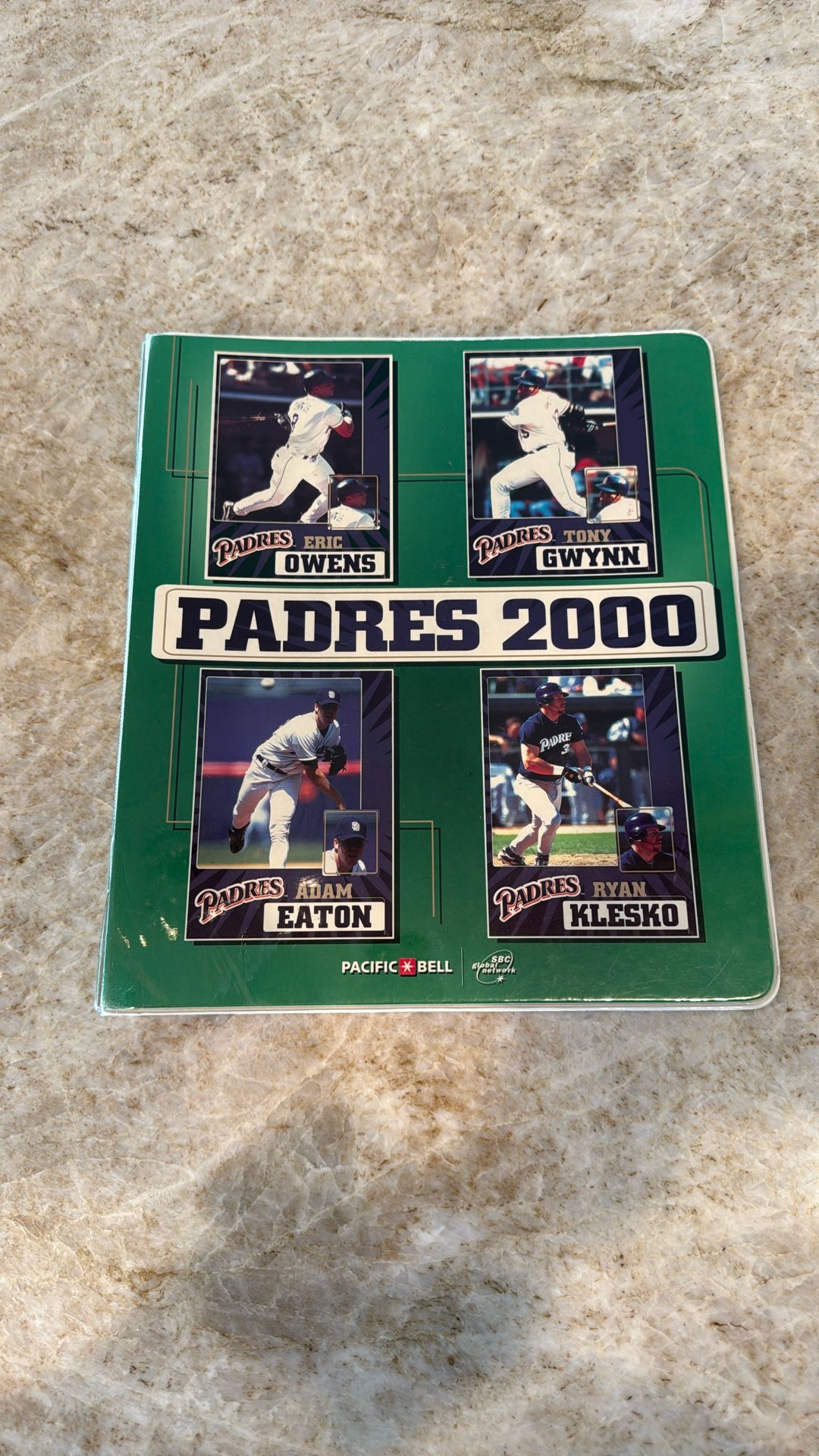 Vintage 2020 Padres 3 Ring Binder