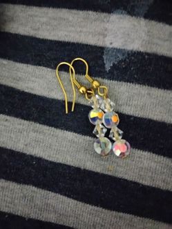 Rainbow Aurora Borealis Crystal Glass Bead