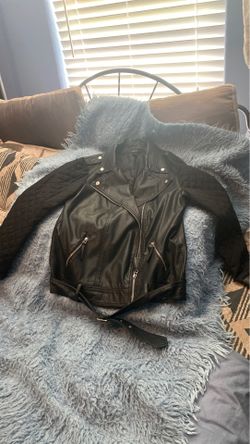Forever 21 lady small leather jacket