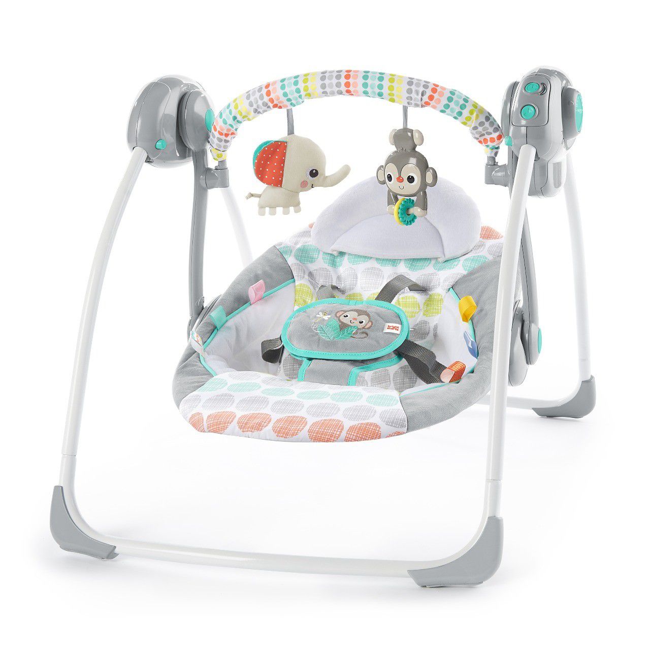 Whimsical Wild Portable Swing Multicolor