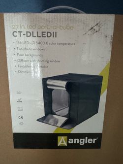 Angler Port-a-Cube LED Light Tent with Dimmer II