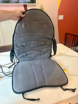Homedics Electric Massage Seat Cushion with Back Support