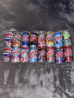 Rare/discontinued mtn dew