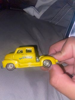 Vintage toy pickup truck y