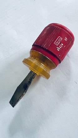 Vintage Sears Stubby Flathead Screwdriver