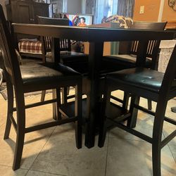 Black Brown Table 