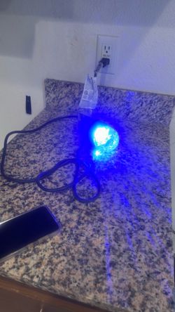 Plug in led night light projector