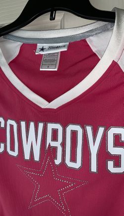 Dallas Cowboys NFL Authentic Rasor Pink Jersey size Small, Support breast cancer awareness month, Retail $50