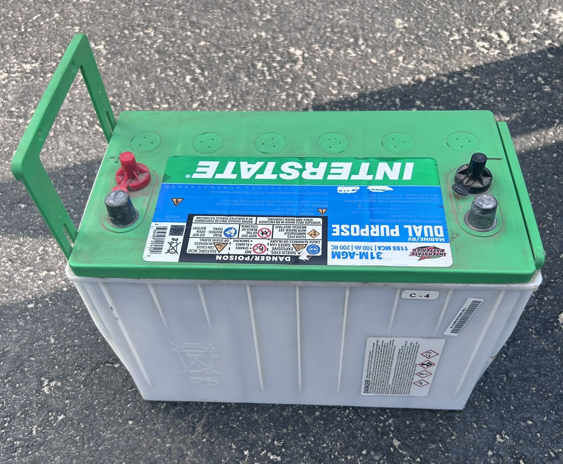 Marine Battery Boat Camper Rv