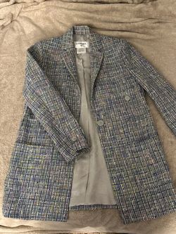 Authentic CHANEL Tweed Blazer – Size 36 (Made in France)