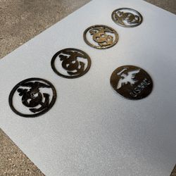 Marine Metal Coasters