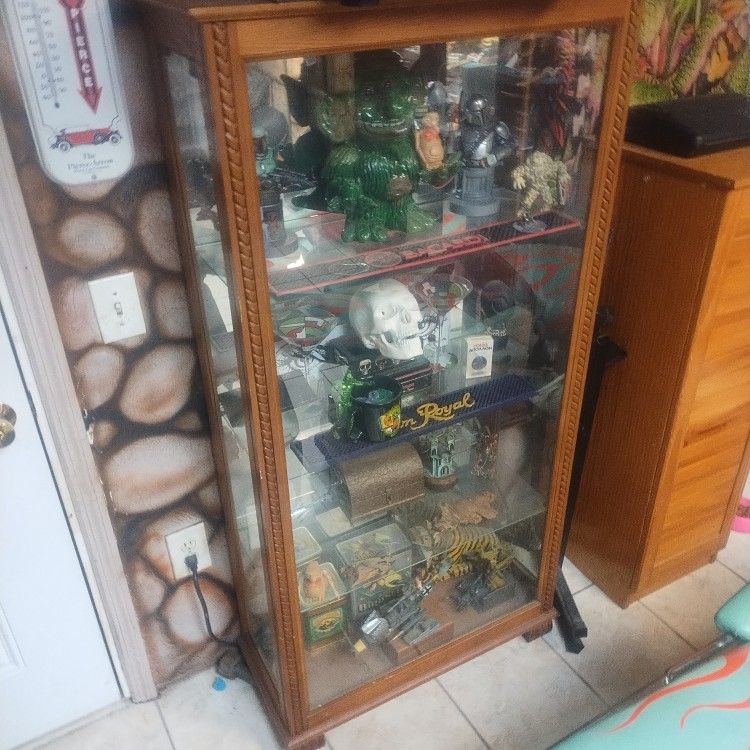 Lighted Glass Showcase