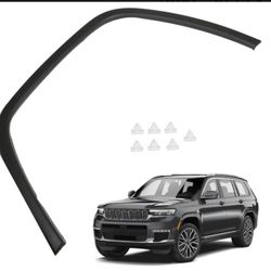 2016-2022 Grand Cherokee , Front Left -Wheel opening, moulding (Black ) (39% Off Retail)