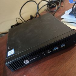 HP EliteDesk and 22” Monitor