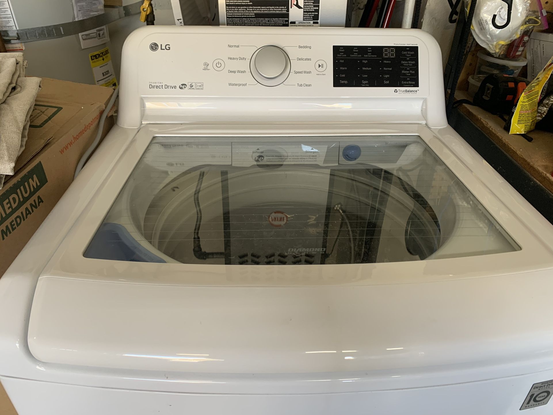LG Large Capacity Washer
