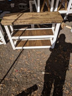 Entryway tables Freshly Built