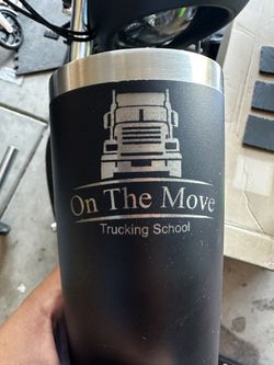 Tumbler Laser Engraving 