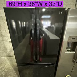 Kenmore Refrigerator French Door With Ice Maker Inside (#251)