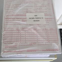 HCFAA 1500 FORMS