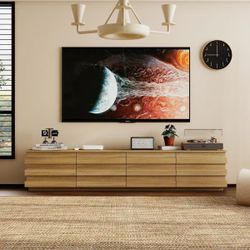 Natural TV Stand Media Console 