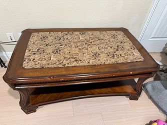 Ashley Wood Coffee Table