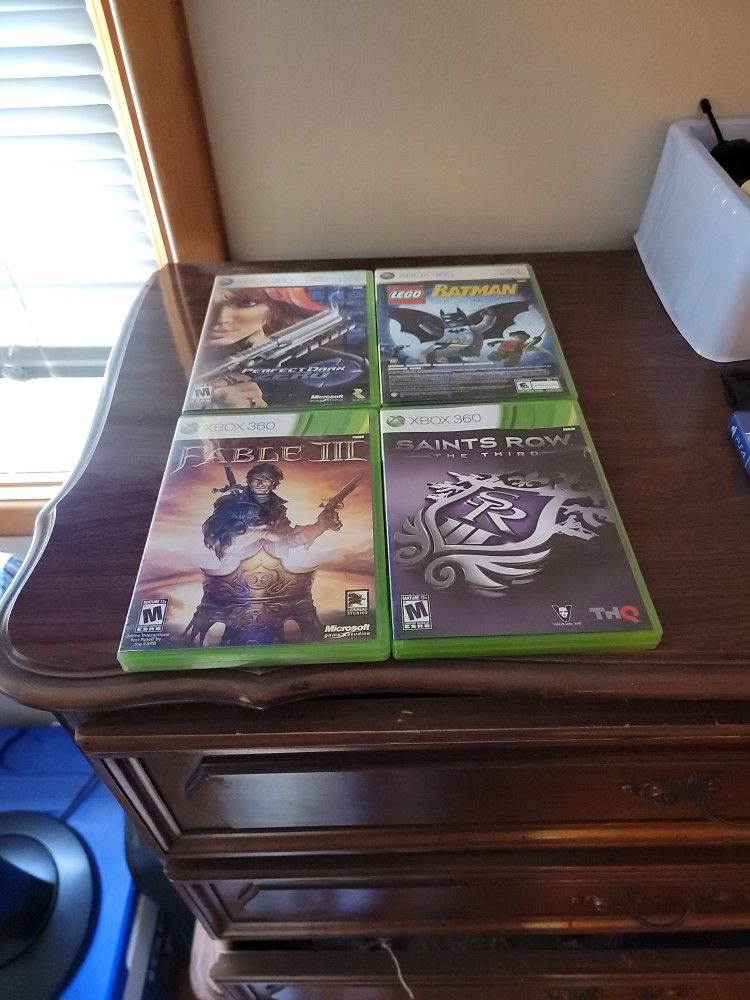Xbox 360 Games 5 For $20