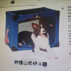 Soft Carrier For Small Dog Or Cat , NEW