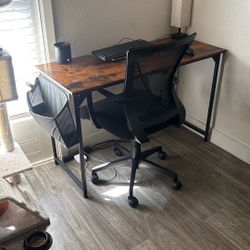 Desk And Chair 