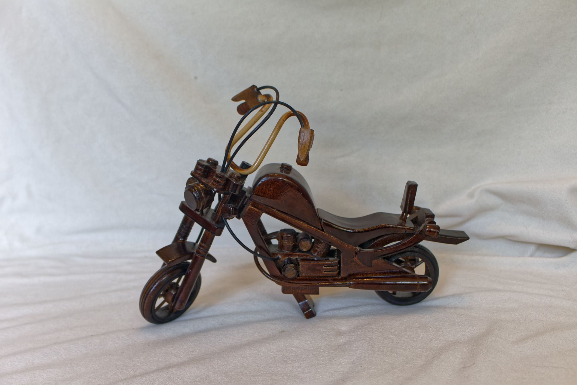Handcrafted-Wooden-Motorcycle-Model-Bike