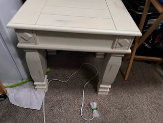 Off-white side table