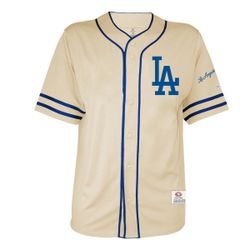 MLB Los Angeles Dodgers Men’s Vintage Button Down Jersey