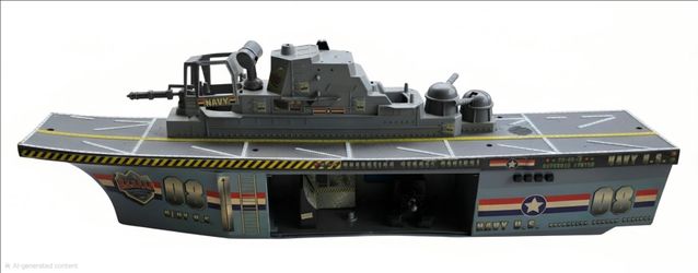 Navy U.S. Toy Aircraft Carrier Playset