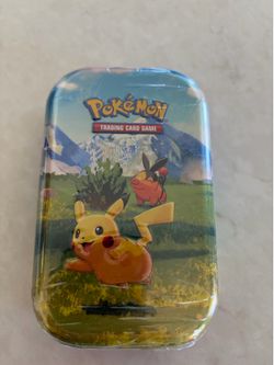 Pokémon pikachu tin