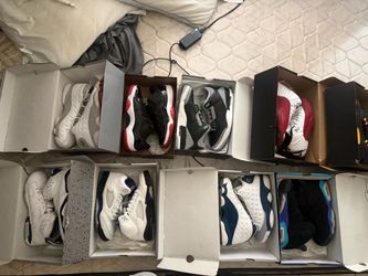 Lots of Air Jordan Sneakers