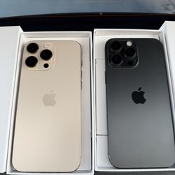 IPhone 16 pro max 256GB both colors available  Tmobile or metro