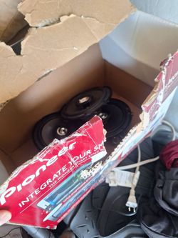 Pioneer speakers  new