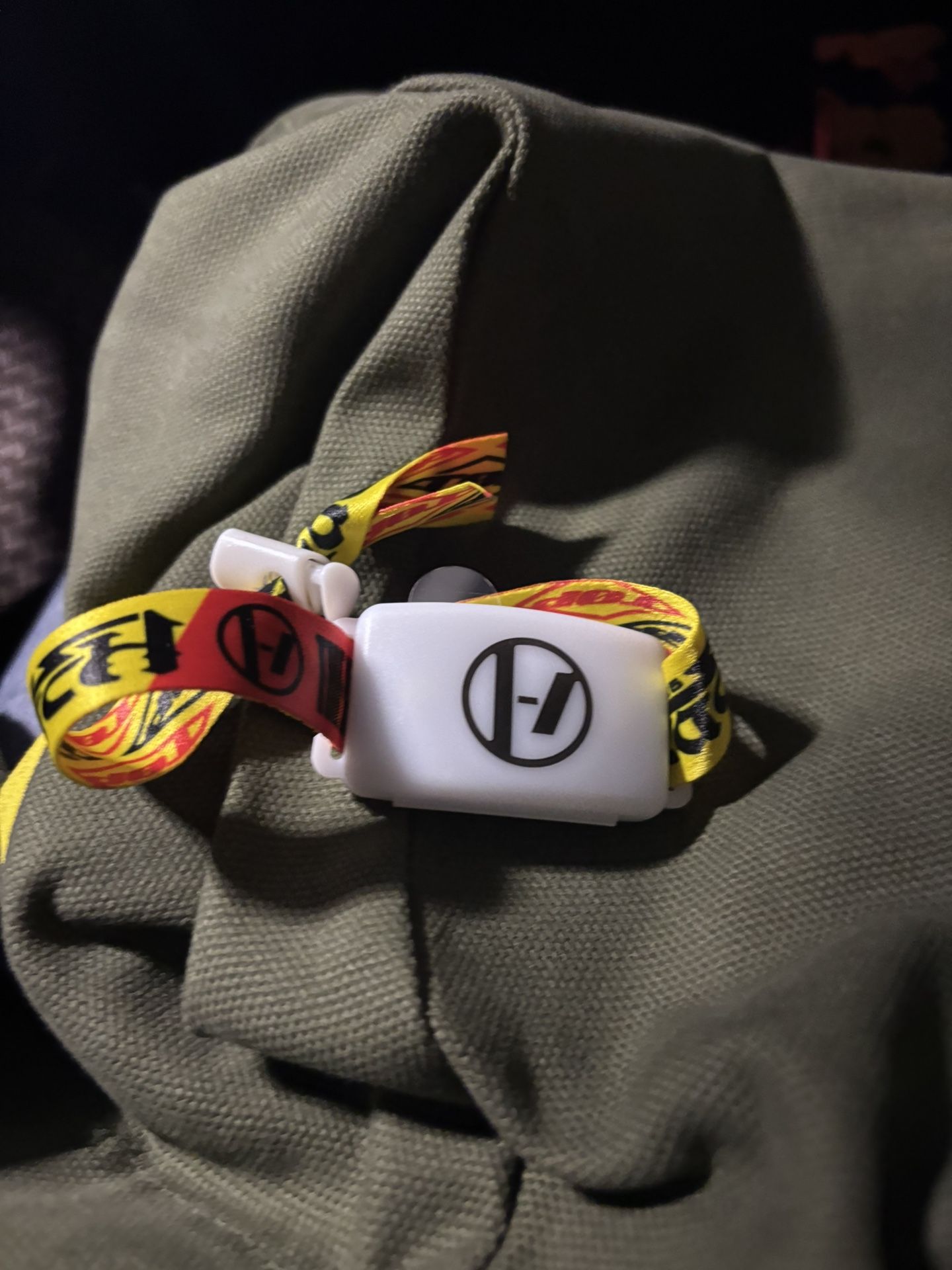 Light Up Wrist Band Twenty One Pilots Breach Tour Brand New