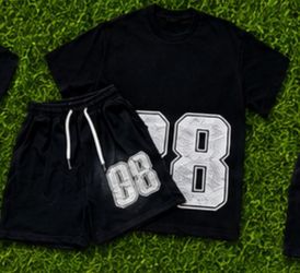 Shorts and shirt matching with number 88