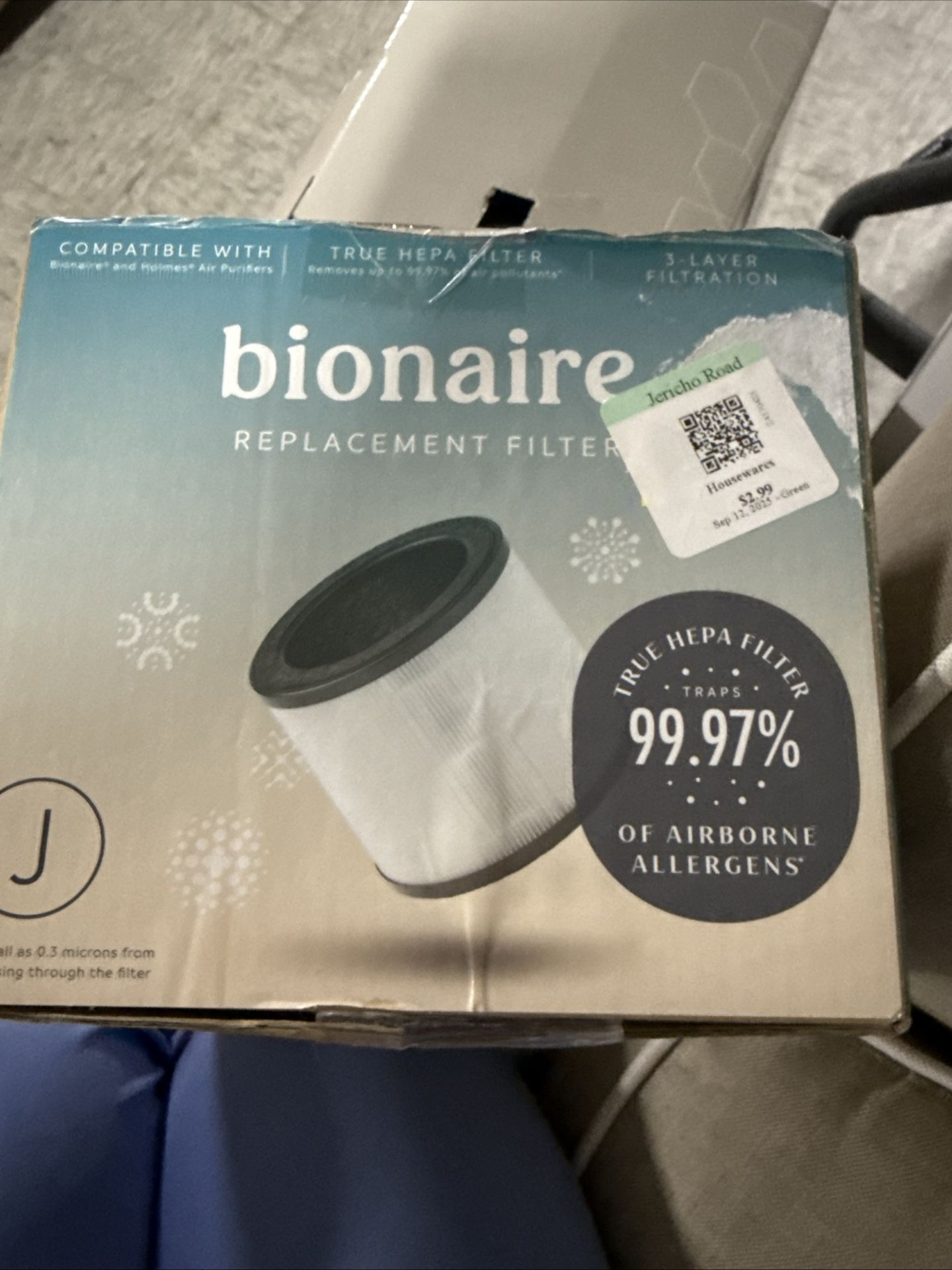 Bionaire Filter  J 