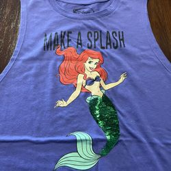Little Mermaid Shirt Size Medium