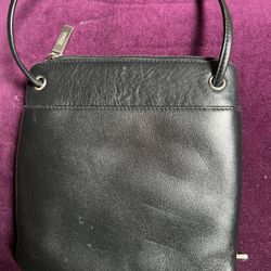 Hobo International black Leather Cross Body Bag