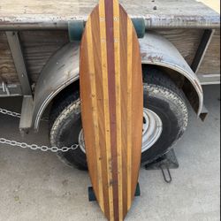2- vintage wooden skateboards bolt in great shape asking $75.00  each