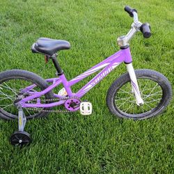 Kids Specialized HotRock w Training Wheels. Aluminum Frame and Wheels! 16" W