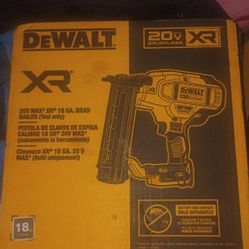 Dewalt Brad Nailer combo kit