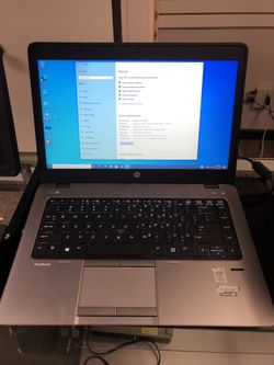 Hp Elitebook 14” Laptop i5,8GB, 240Gb Win 10 Pro
